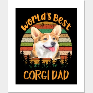 World'S Best Corgi Dad (289) Posters and Art